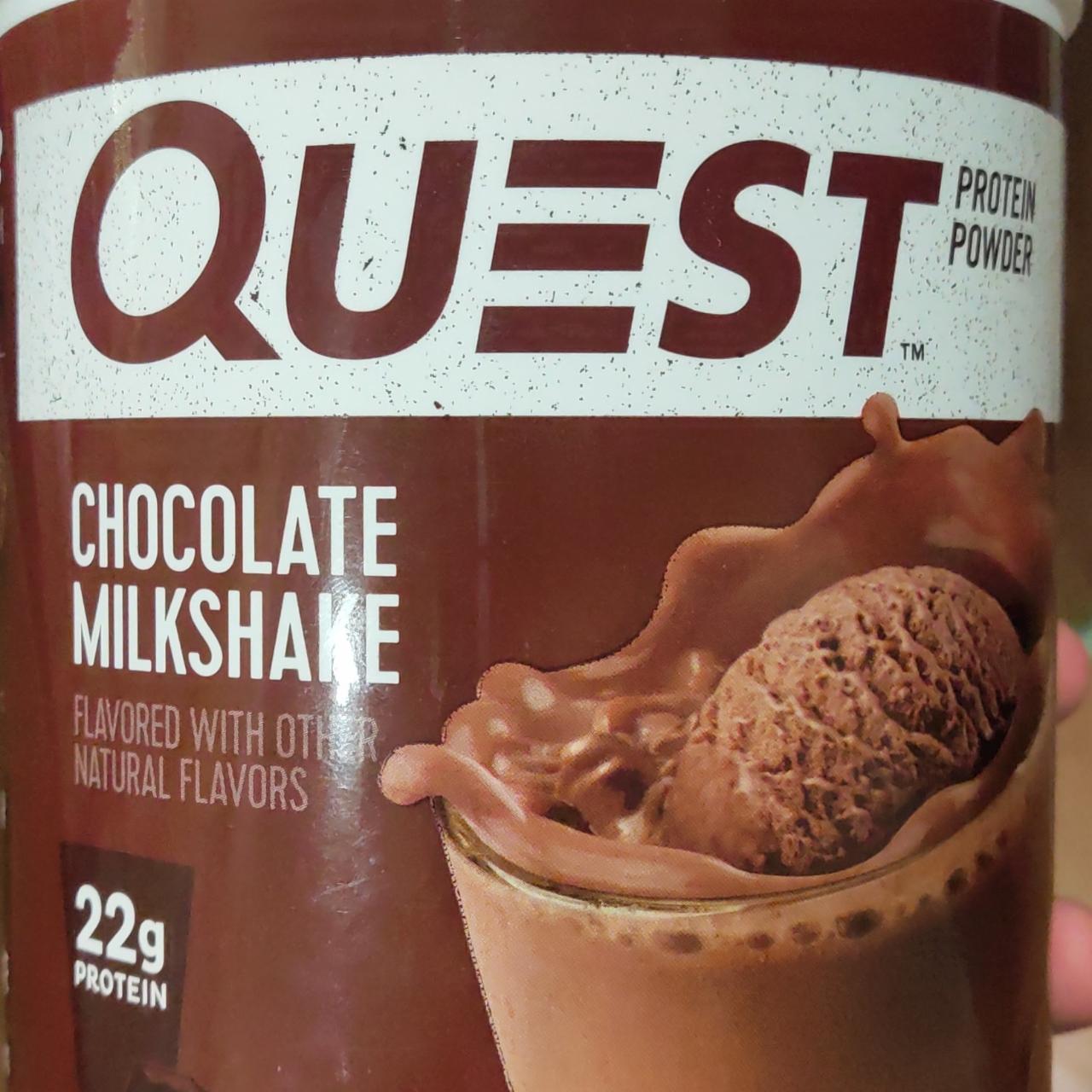 Фото - Protein Powder Chocolate Milkshake Quest Nutrition