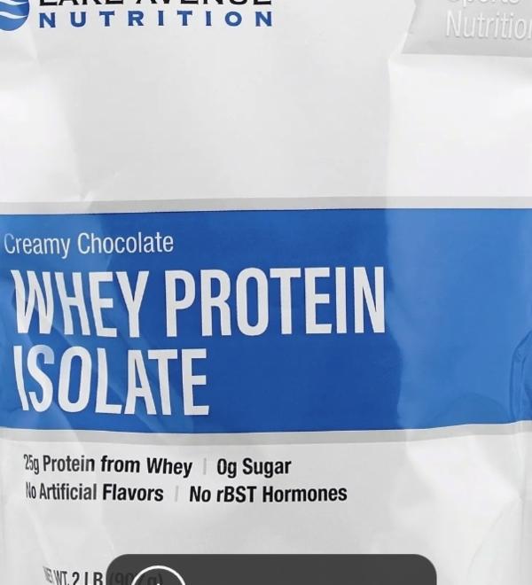 Фото - изолят сывороточного протеина Шоколад Lake Avenue Nutrition