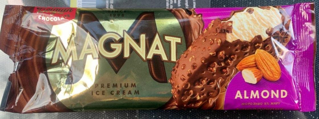 Фото - Мороженое 8% сливочное в молочном шоколаде Almond Magnat
