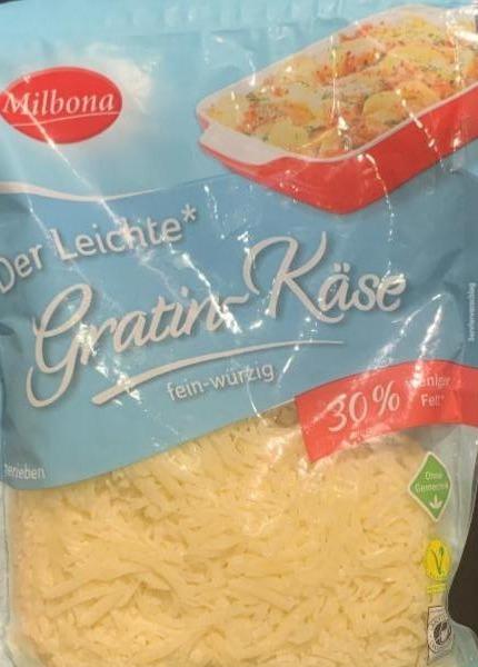 Фото - Сыр Der Leichte Gratin-Käse Milbona