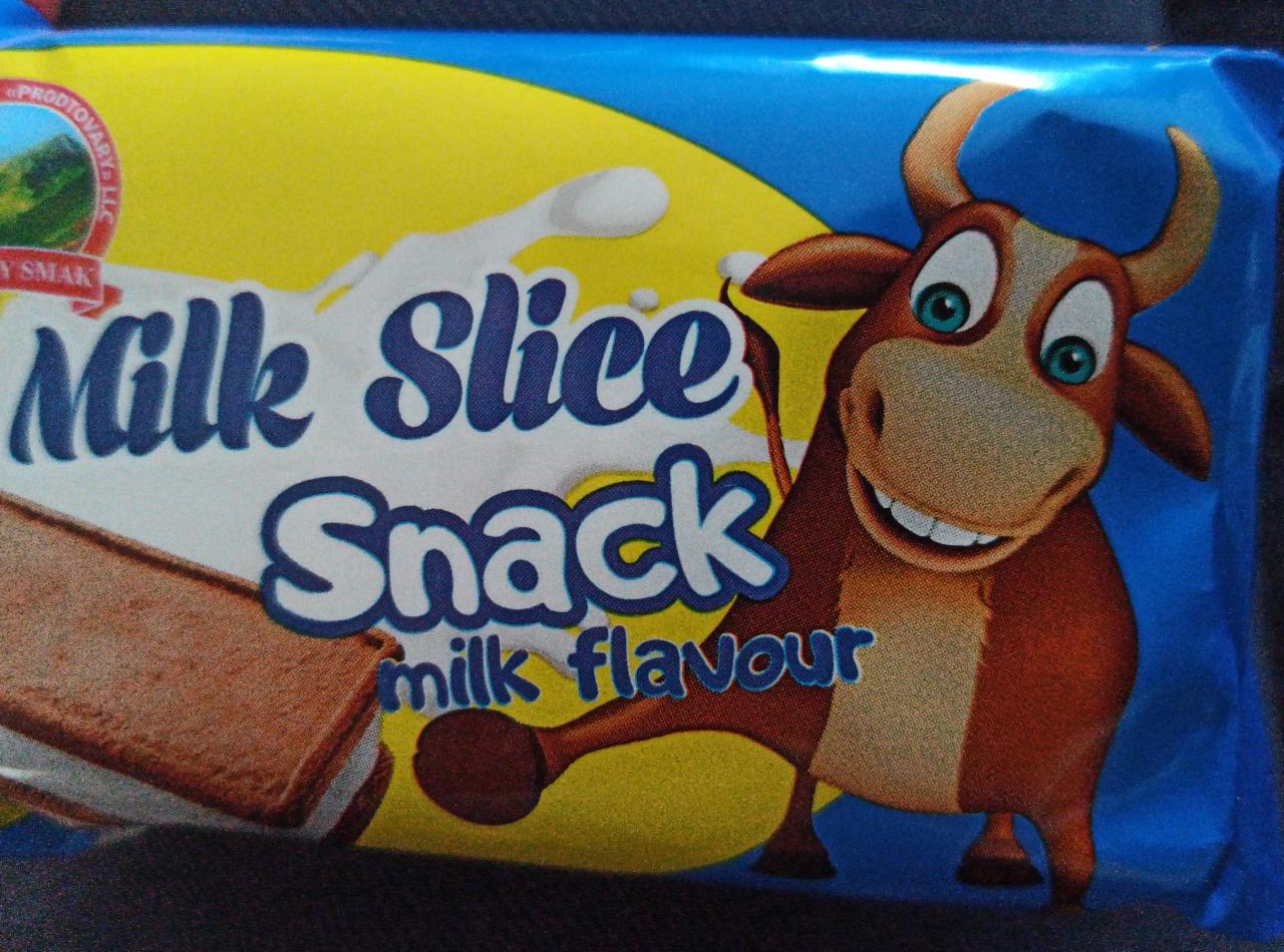 Фото - печенье молочный вкус milk slice snack milk flavour Dobriy smak