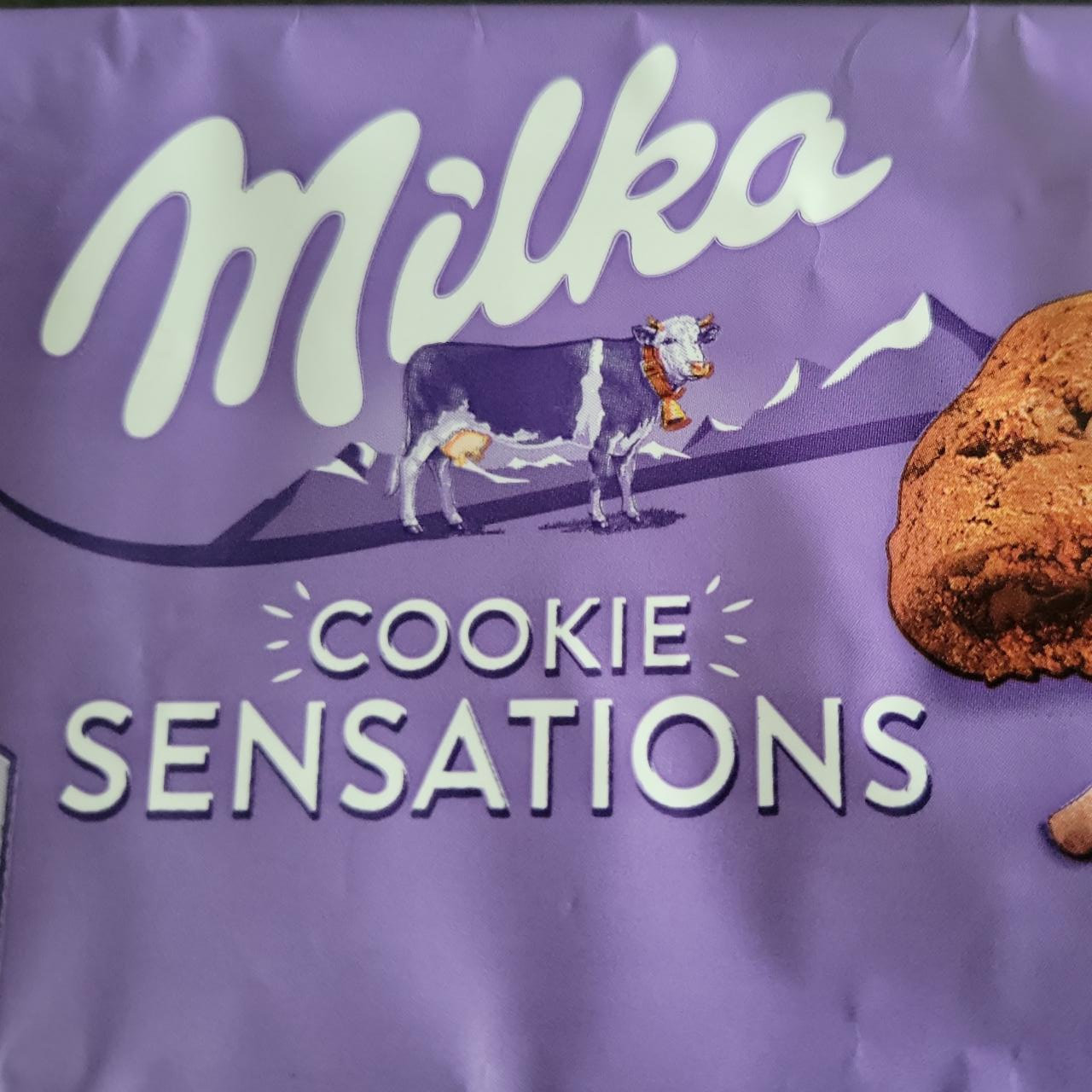 Фото - печенье с мягким шоколадом внутри Sensations Milka