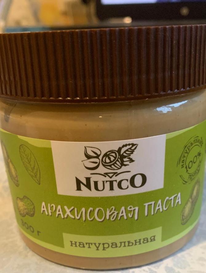 Фото - арахисовая паста натуральная NutCo