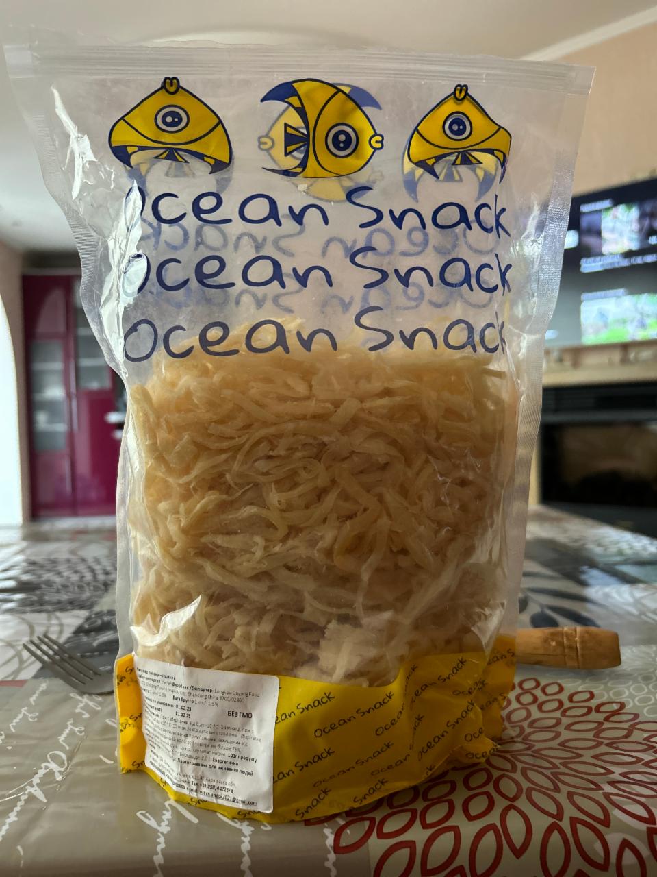 Фото - Кальмар солено-сушеный Ocean Snack