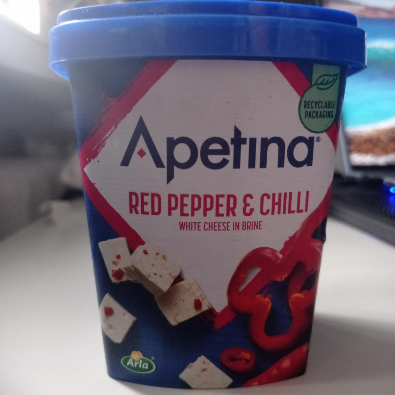 Фото - сыр Red pepper and chilli Apetina