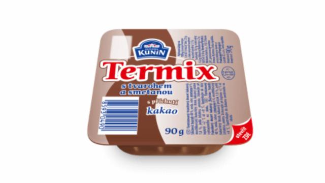 Фото - творожно сметанный десерт с какао Termix