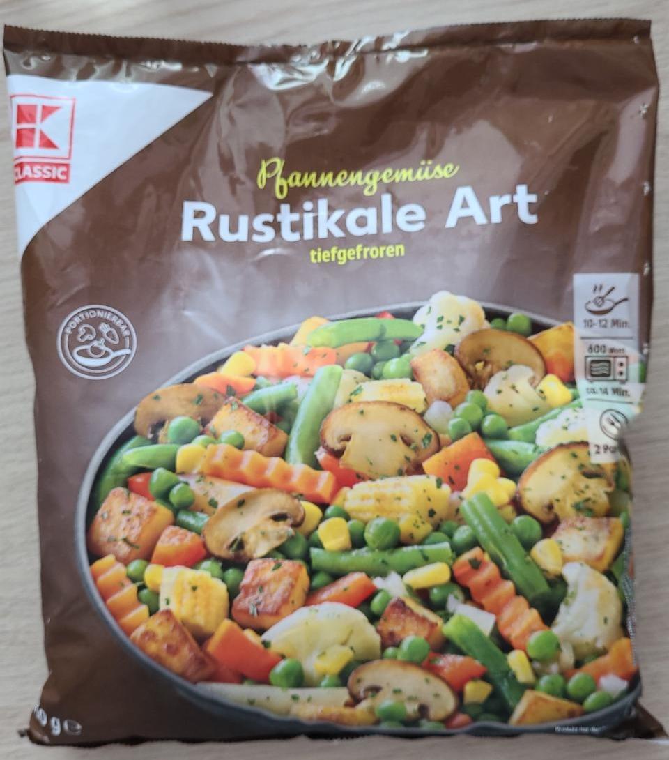 Фото - Rustikale Art смесь замороженых овощей и грибов K-Classic
