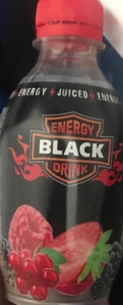 Фото - Напиток энергетический газированный со вкусом лесных ягод Energy Black Drink