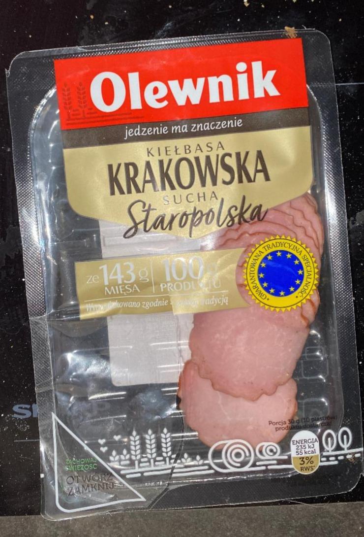 Фото - Колбаса Krakowska Staropolska Olewnik