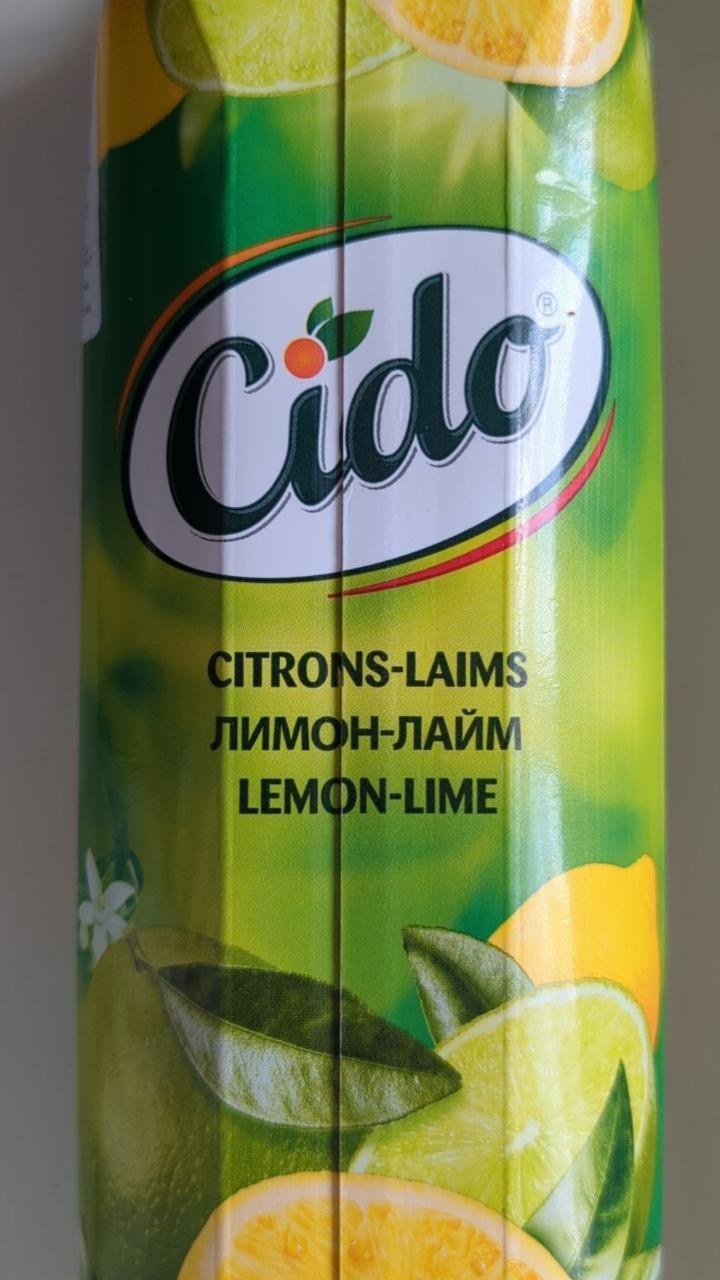 Фото - Напиток лимонно-лаймовый citrons-laims Cido