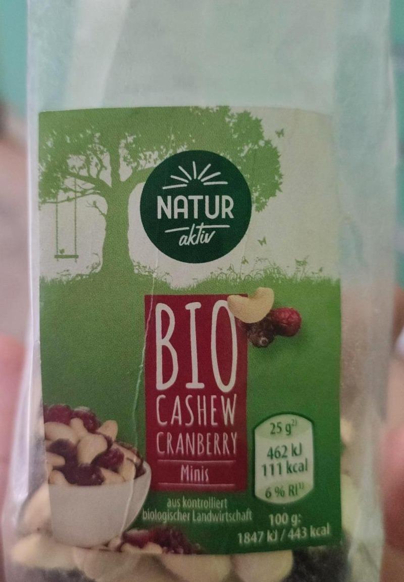 Фото - Смесь кешью с клюквой Cashew & Cranberry Nature Active Bio