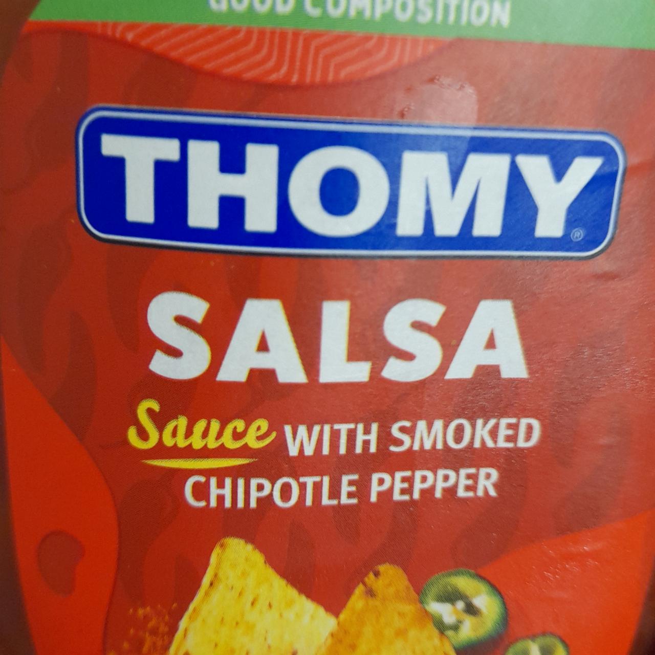Фото - Salsa Sauce with Smoked Chipotle Pepper Thomy