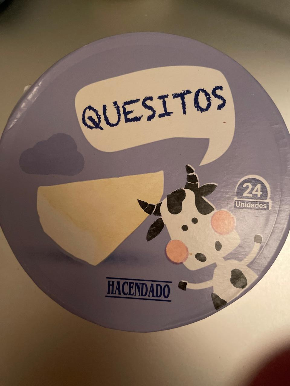 Фото - Сыр плавленый Quesitos Hacendado