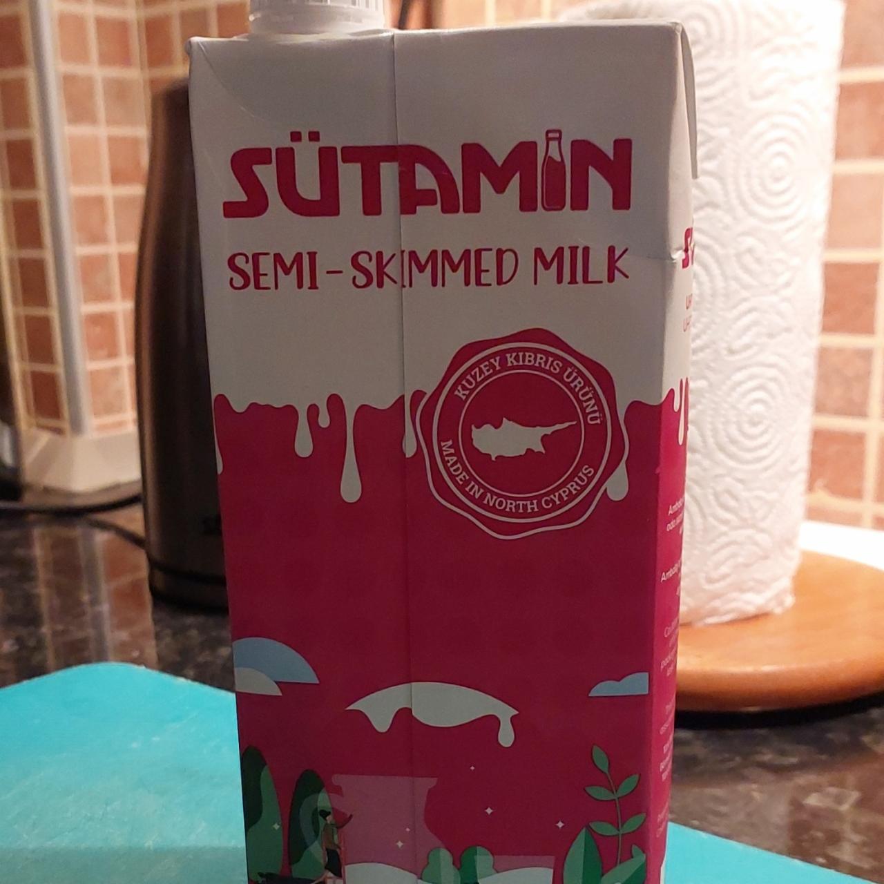 Фото - Молоко Semi-Skimmed Milk Sütamin