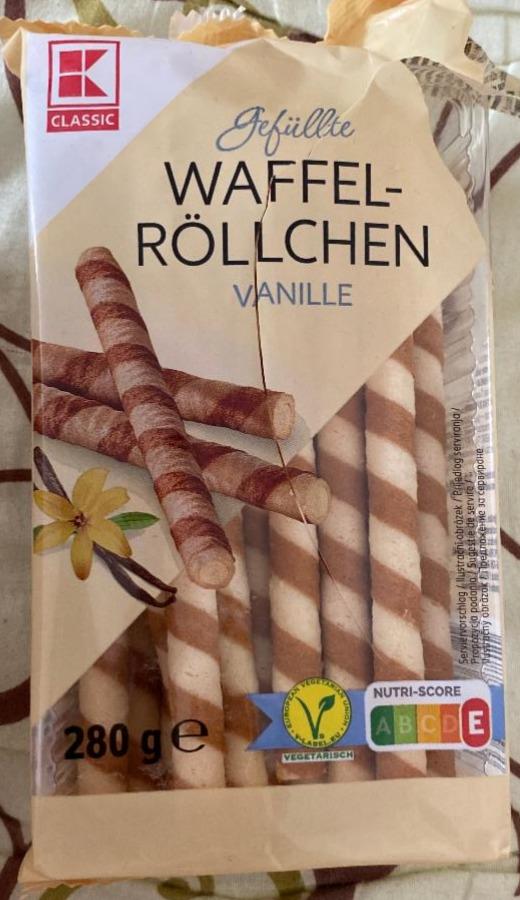 Фото - Waffel-rollchen vanille K-Classic