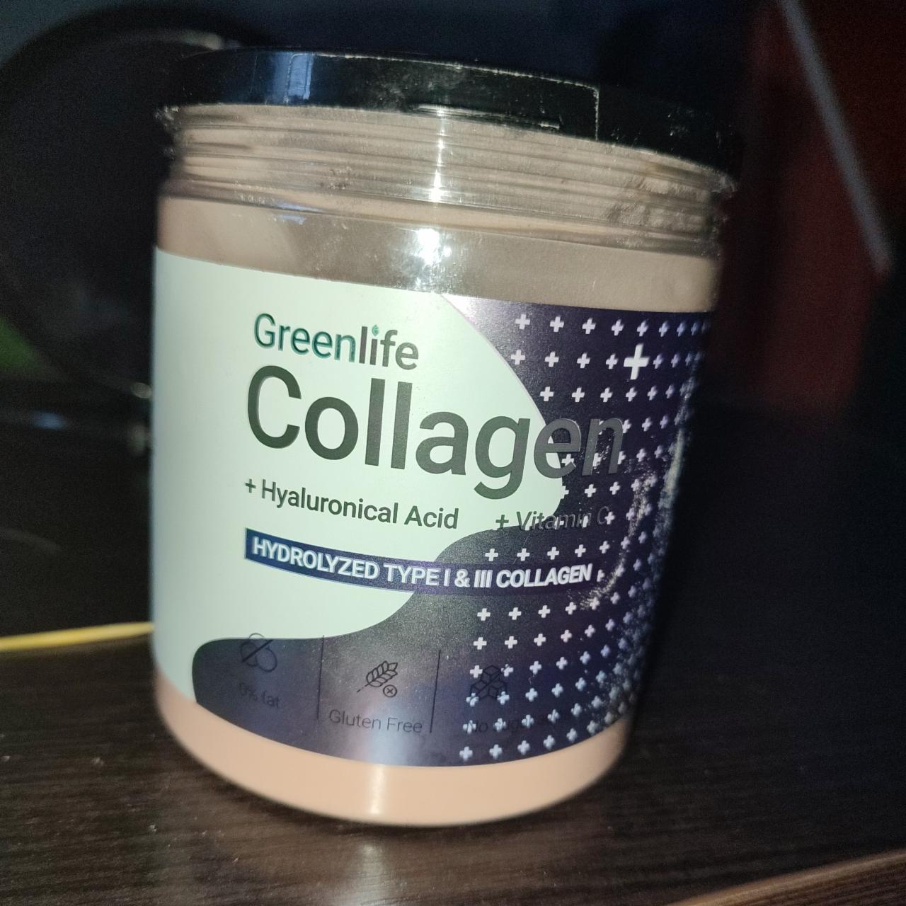 Фото - Коллаген+витамин с+гиалуроновая кислота Greenlife