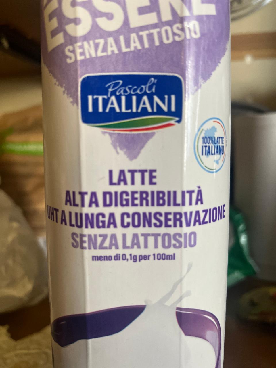 Фото - Молоко без лактозы Amo essere Pascoli Italiani