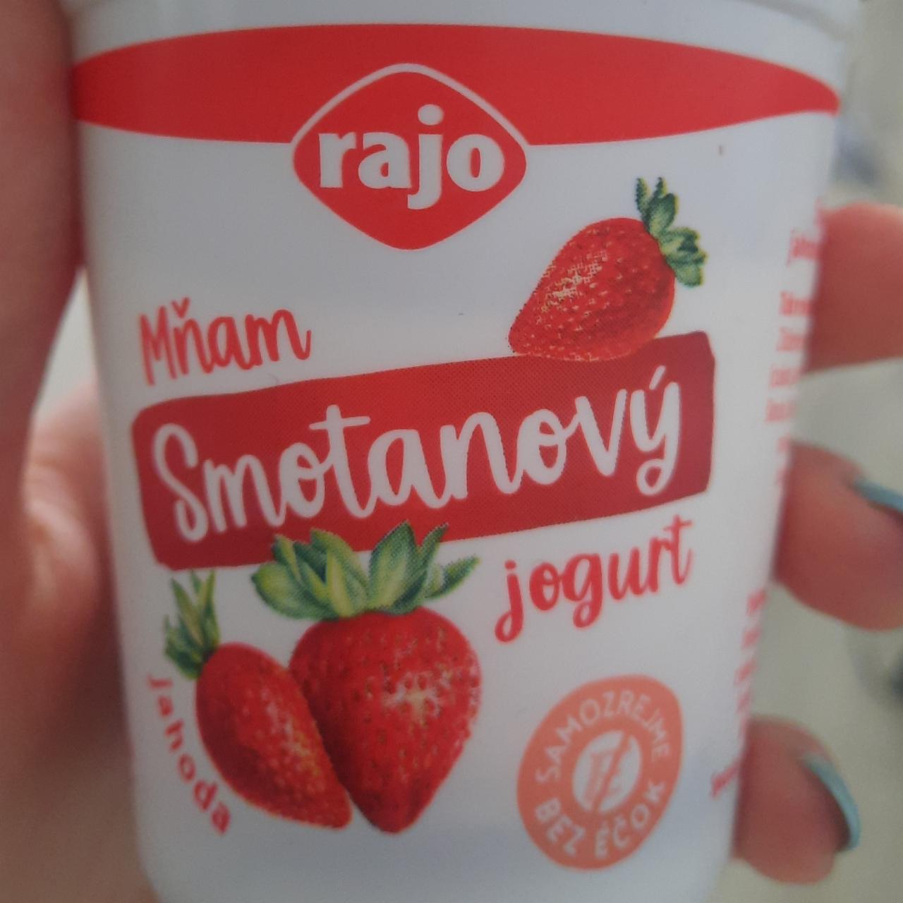 Фото - Mňam Duo Smotanový jogurt s jahodami Rajo