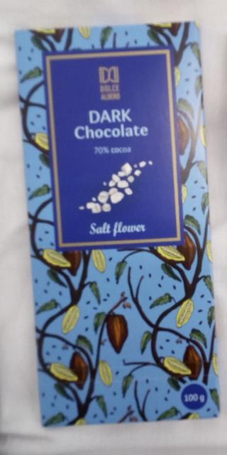 Фото - Горький шоколад с морской солью Dolce Albero