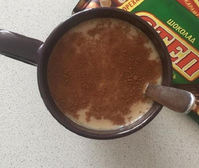 Фото - Кофе в зернах молотый сухой с молоком 
