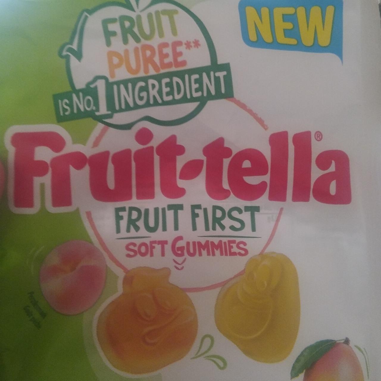 Фото - Желейки фруктовые first soft Gummies Fruit-tella