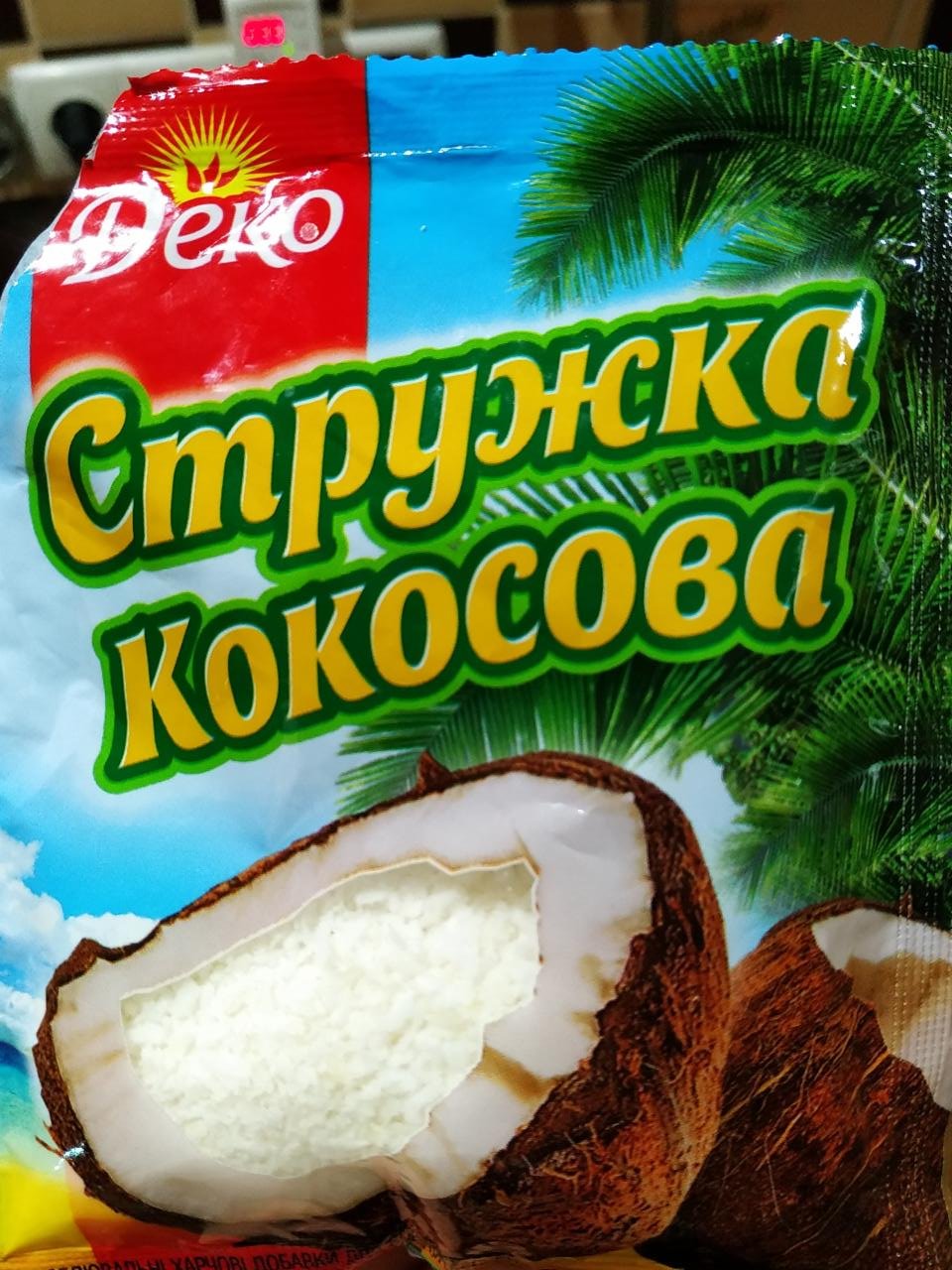 Фото - Стружка кокосовая Деко