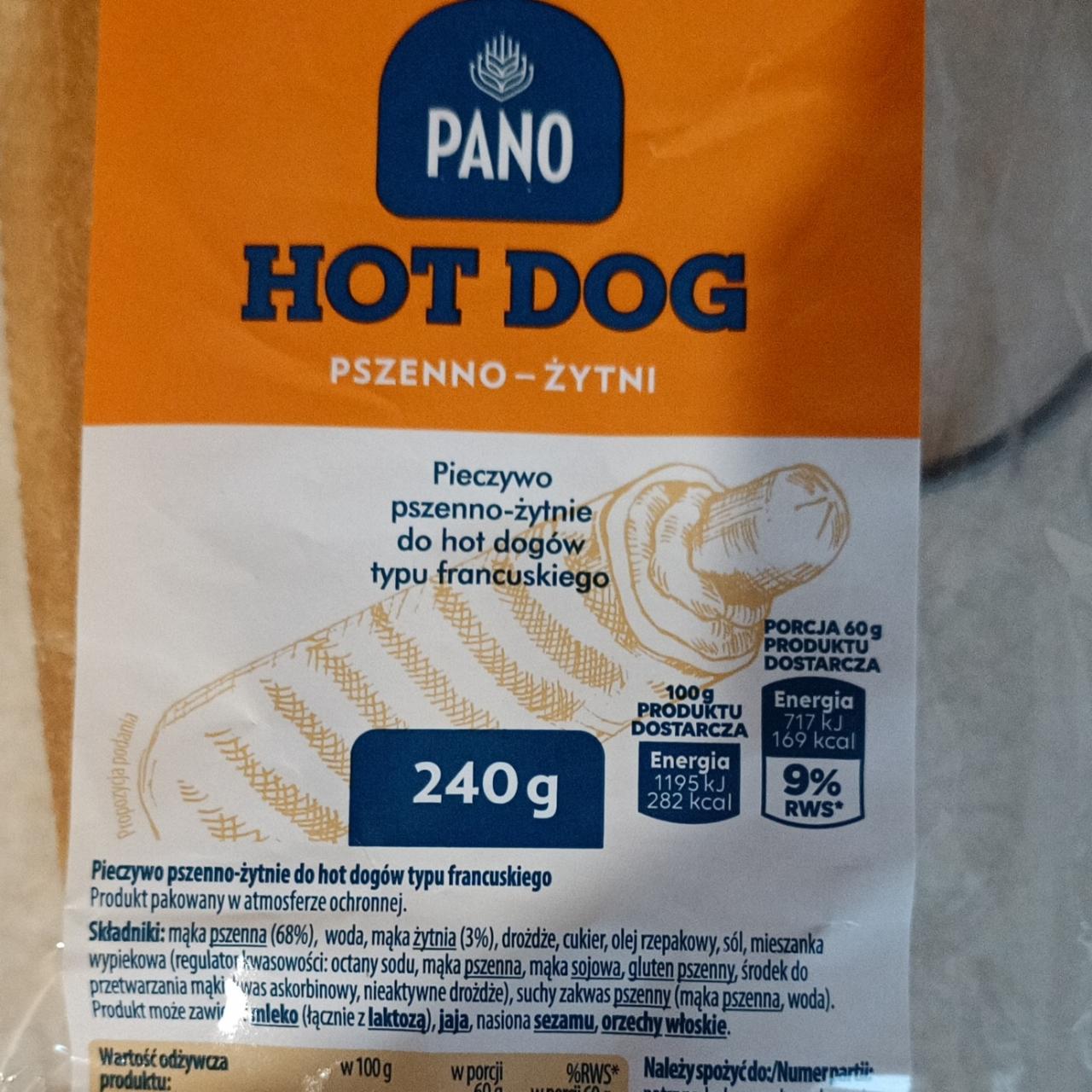 Фото - Hot dog pszenno żytni Pano