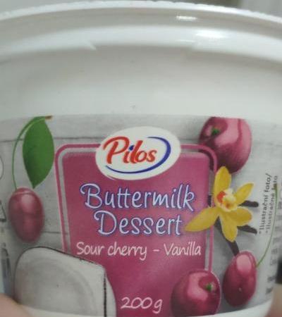 Фото - вишнево-ванильный десерт Pilos