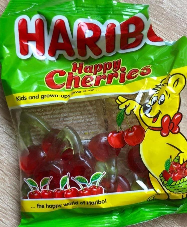 Фото - Жевательные конфеты Вишня Happy Cherries Haribo