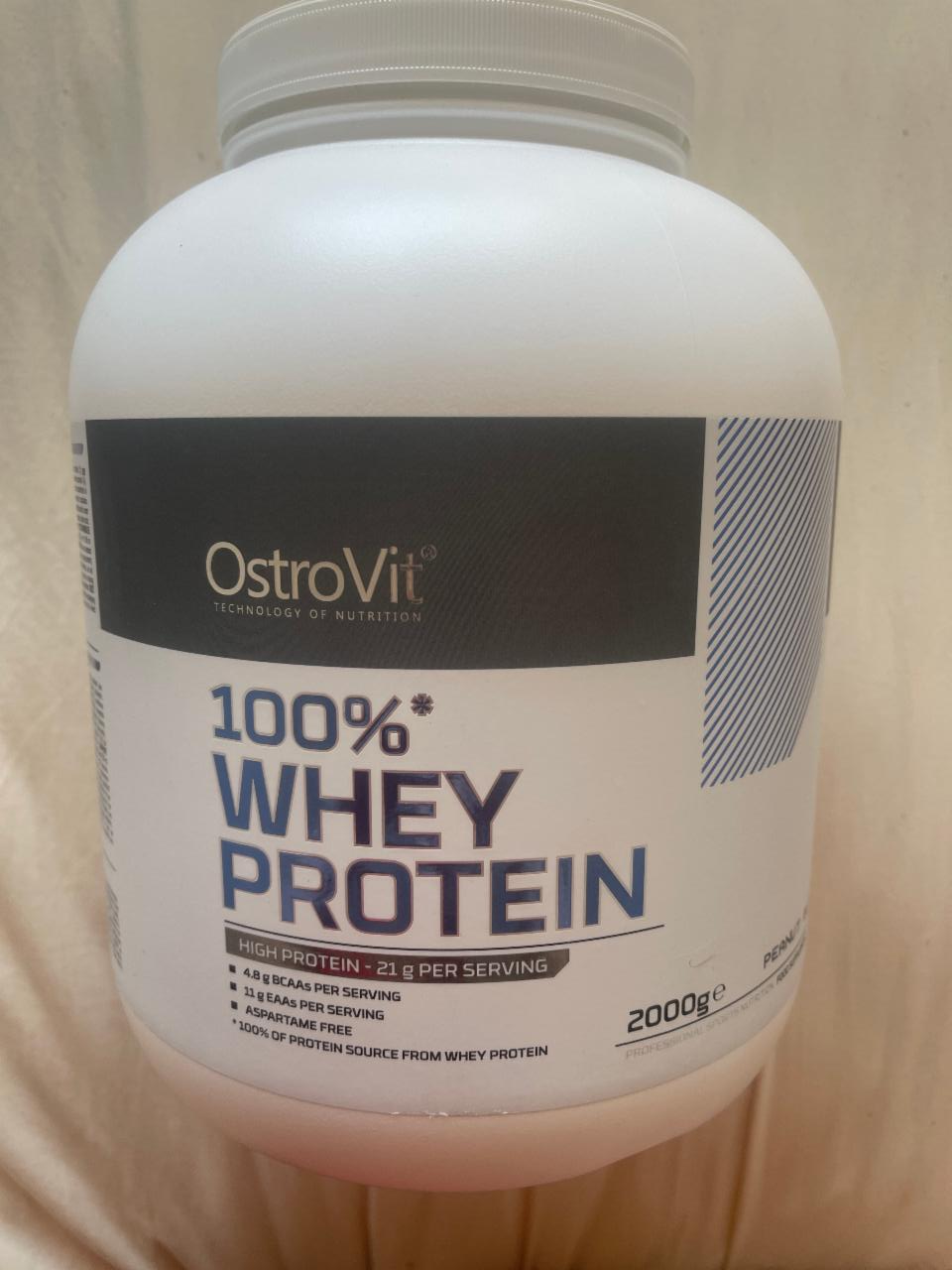 Фото - 100% whey protein peanut butter OstroVit