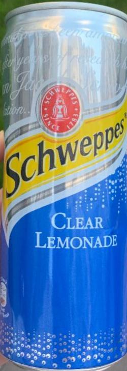Фото - Швепс Clear Lemonade Schweppes