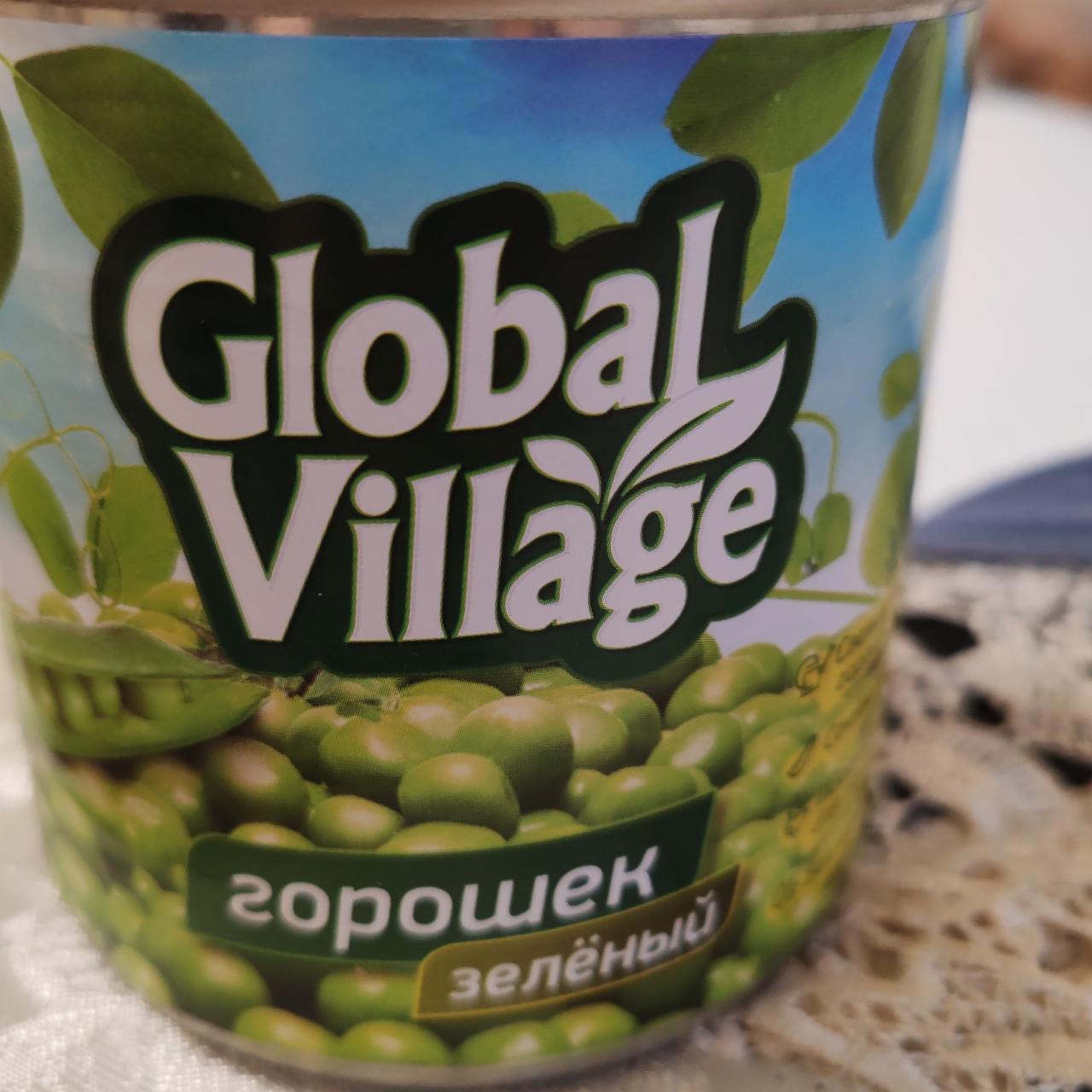 Фото - Горошек зеленый консервированный Глобал Вилладж Global Village