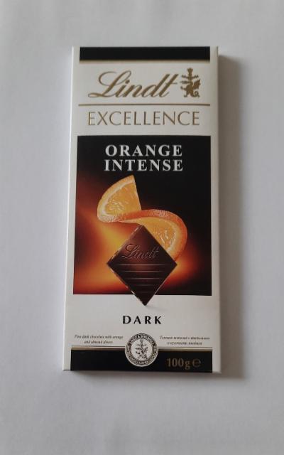 Фото - Шоколад темный Excellence с апельсиновым соком и миндалем Lindt