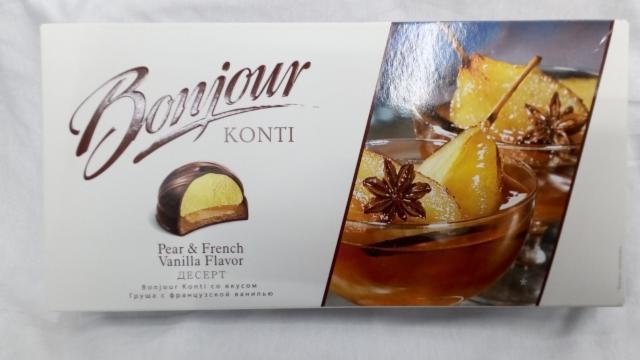 Фото - Bonjour konti десерт со вкусом Груша с Французской ванилью