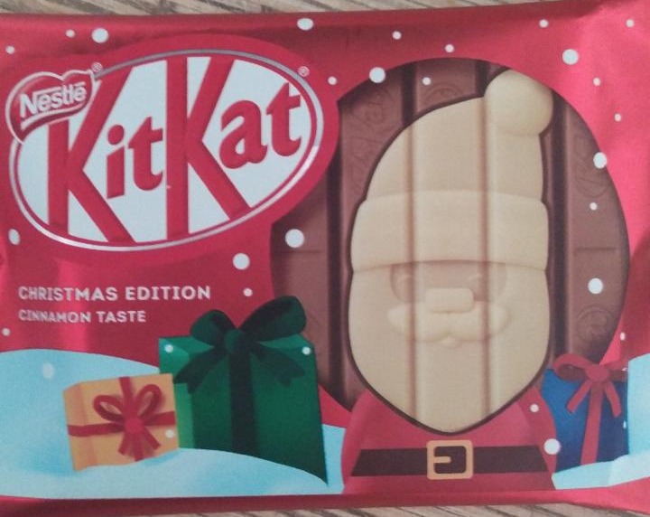 Фото - вафли в шоколаде Christmas Edition cinnamon taste вкус корицы Kit Kat