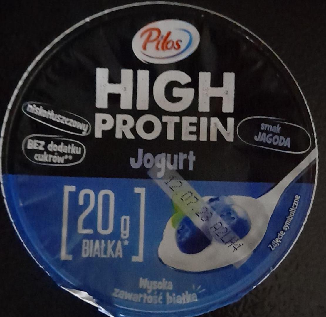 Фото - Йогурт протеиновый ягодный High Protein Jogurt Pilos