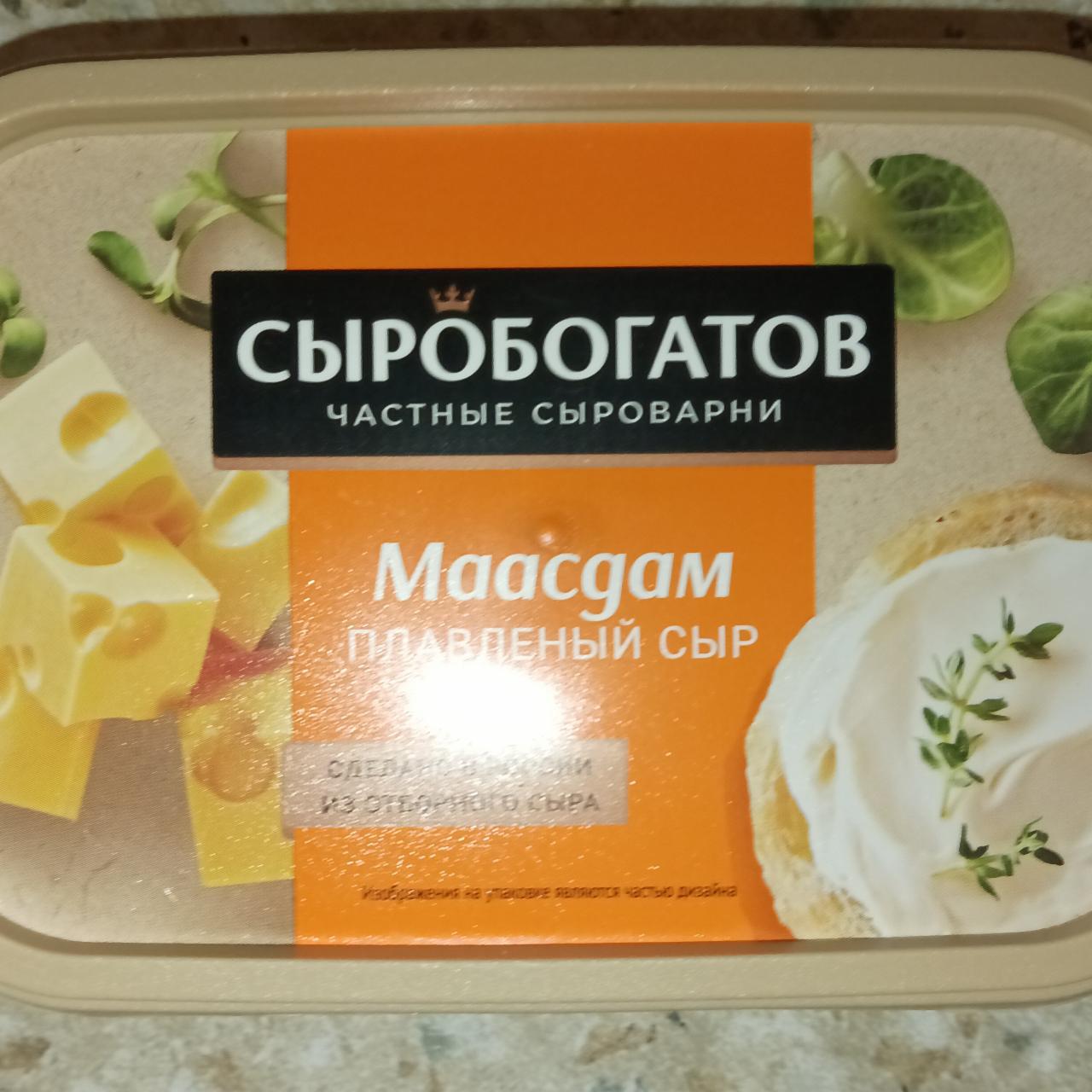 Фото - Плавленый сыр маасдам ванночка Сыробогатов
