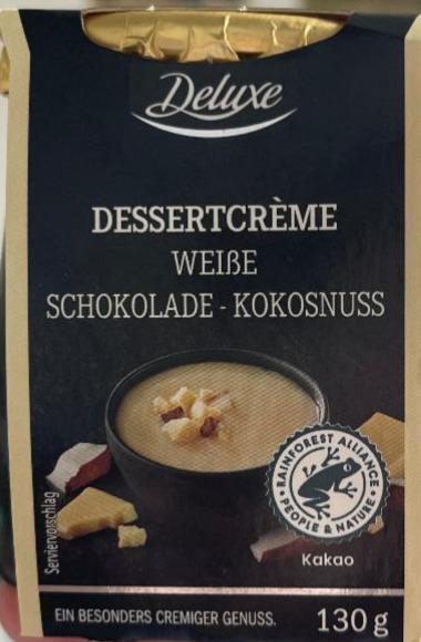 Фото - Dessertcrème weiße Schokolade-Kokosnuss Deluxe