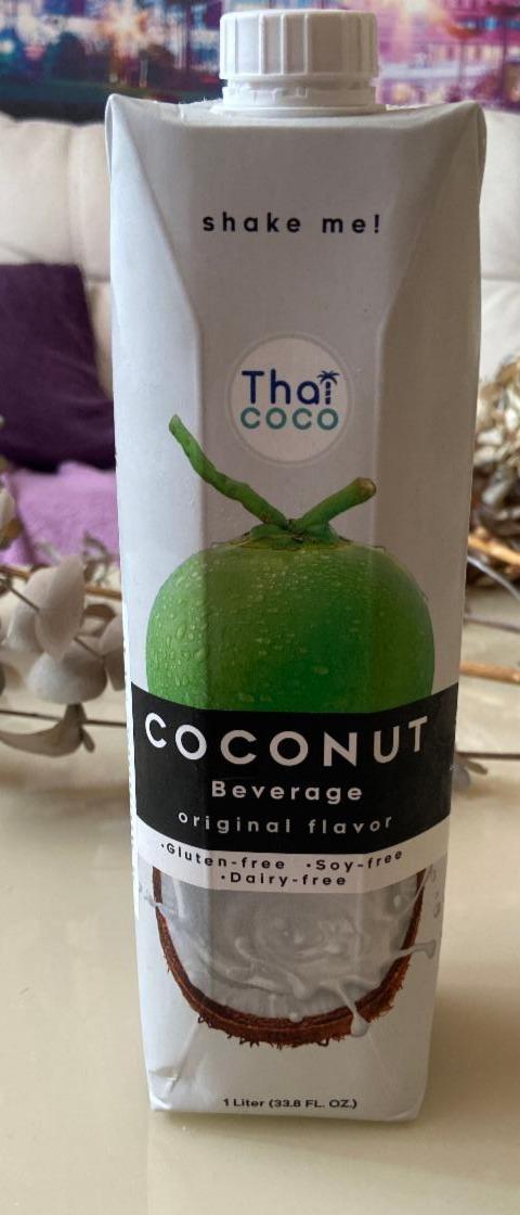 Фото - Coconut Original Beverage кокосовый напиток Thai coco