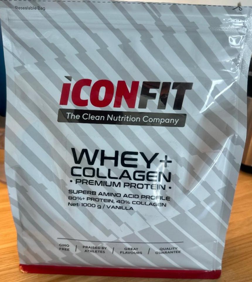 Фото - Whey+collagen iconfit