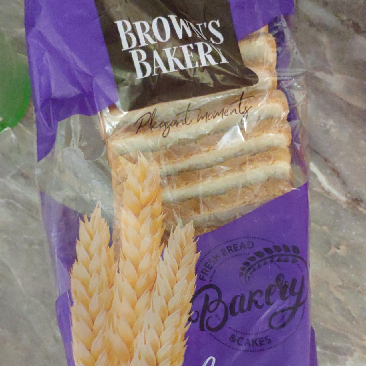 Фото - Хлеб тостовый XXL светлый нарезанный Brown's Bakery