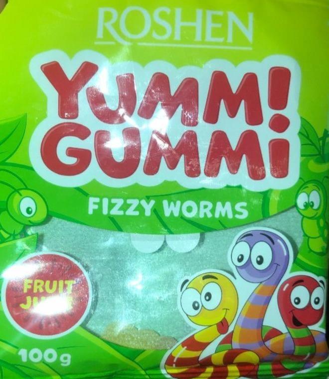 Фото - Желейные конфеты Yummi Gummi Worms Roshen