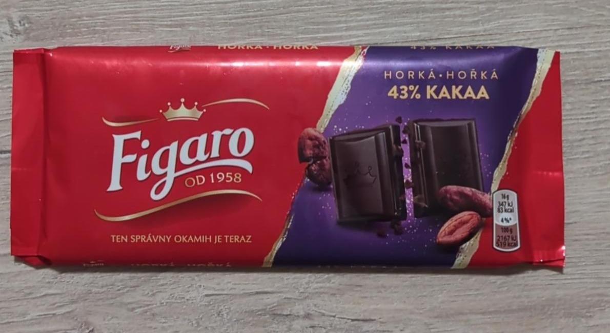 Фото - горький шоколад Figaro