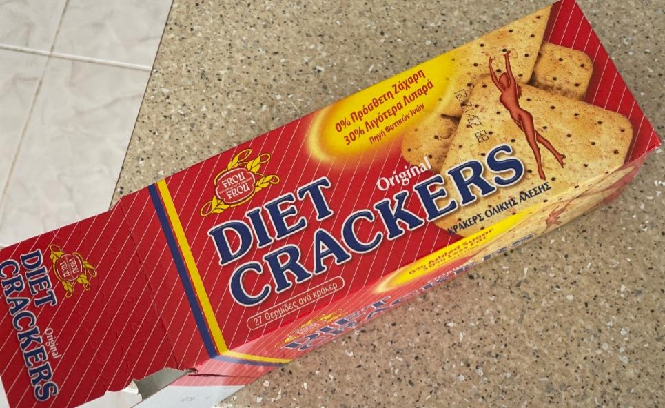 Фото - крекер диетический Diet Crackers Original Frou Frou