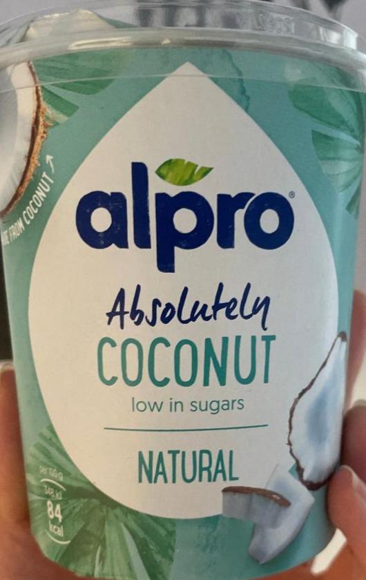 Фото - Absolutely coconut low in sugars nature Alpro