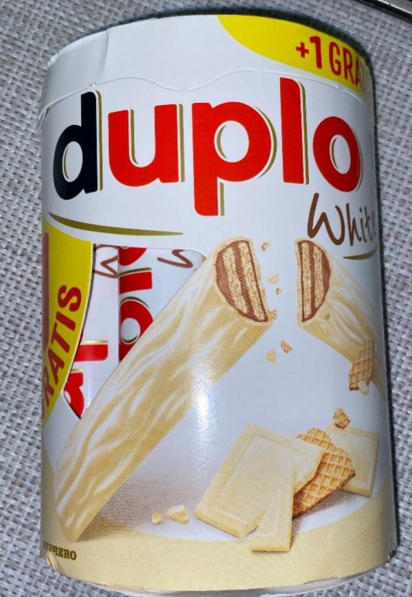 Фото - вафля с начинкой белый шоколад duplo Ferrero