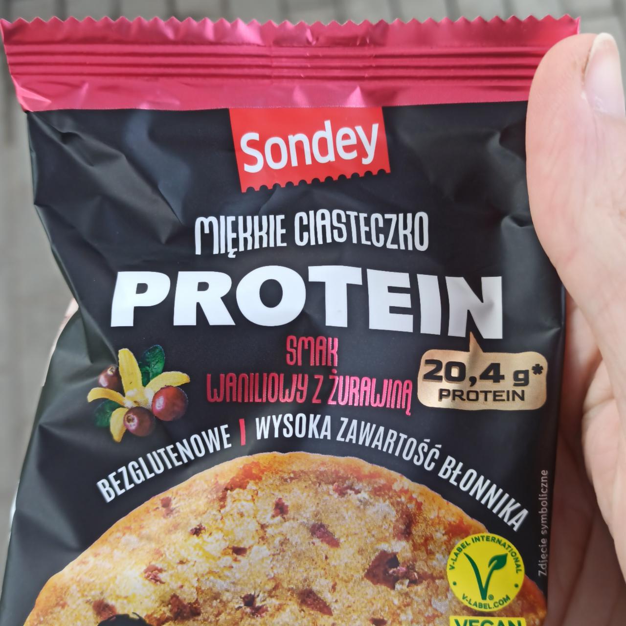 Фото - Miękkie ciasteczko protein Sondey