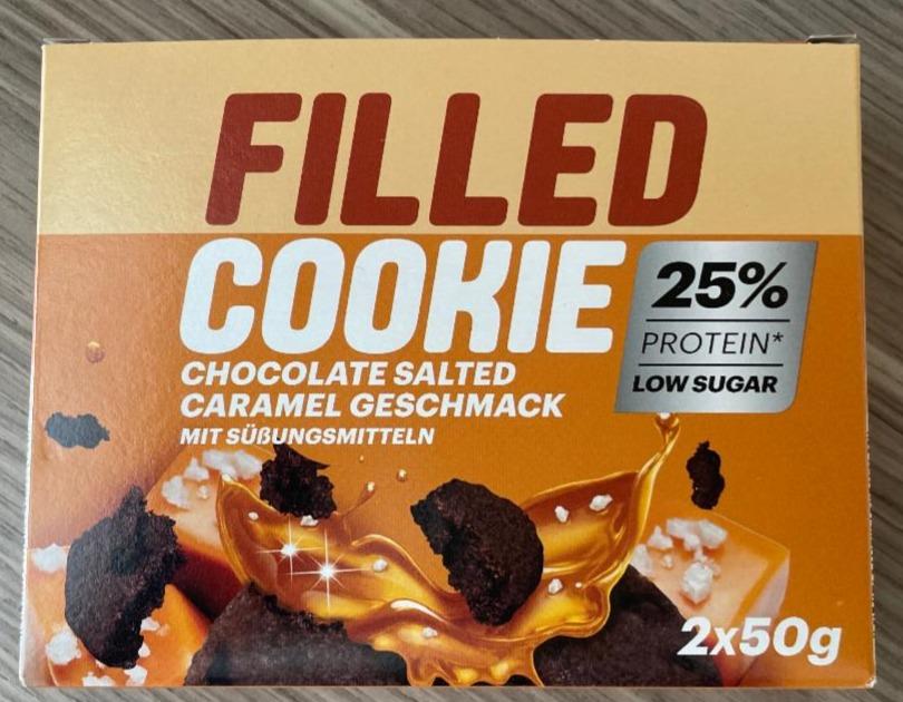 Фото - salted caramel 25% protein Filled cookie