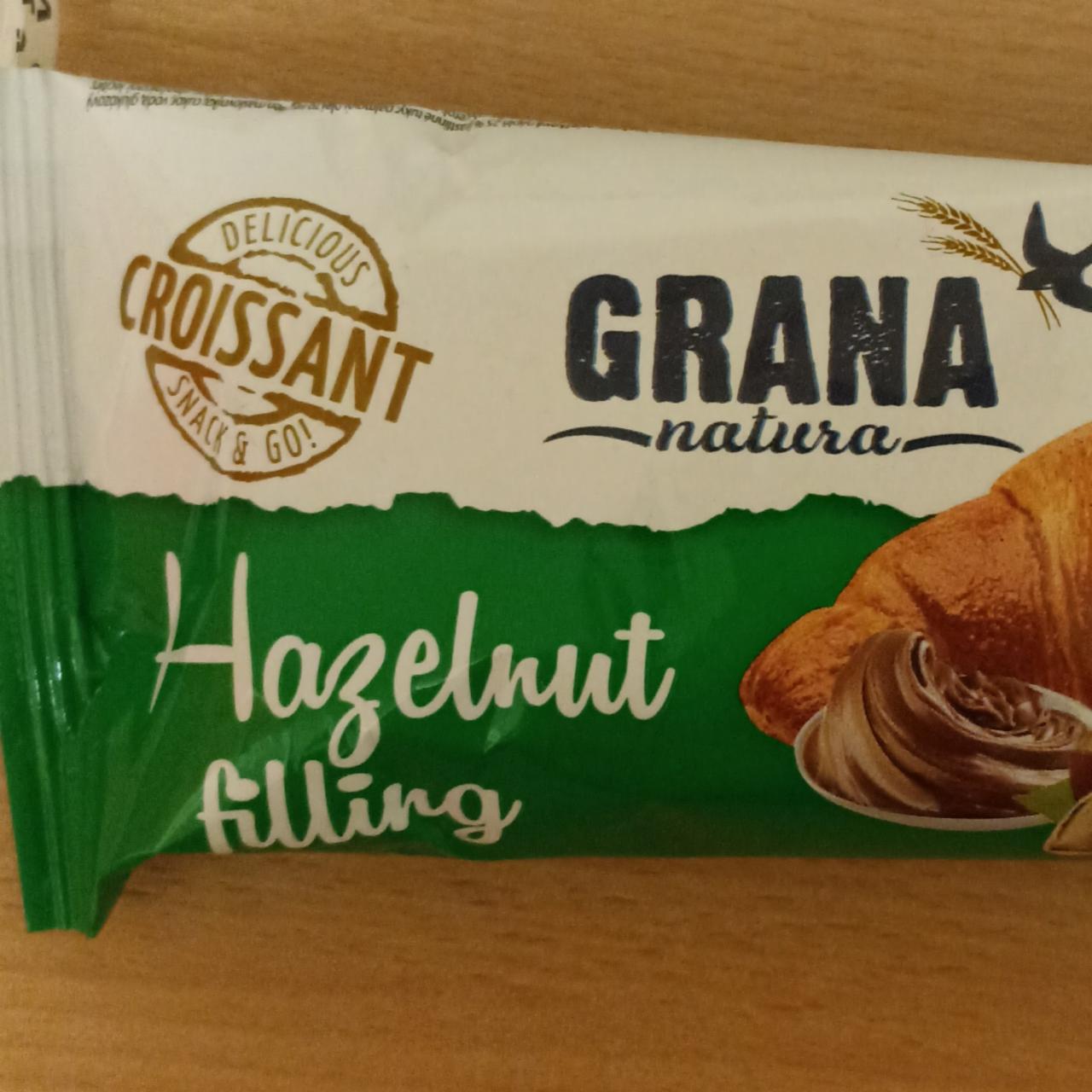 Фото - Croissant Hazelnut filling Grana natura