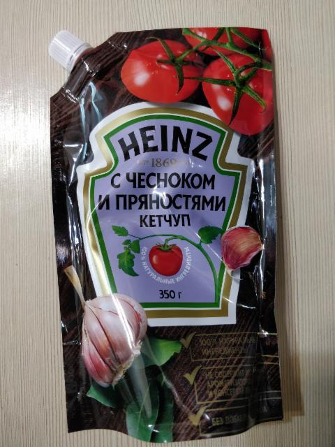 Фото - Кетчуп с чесноком и пряностями Heinz